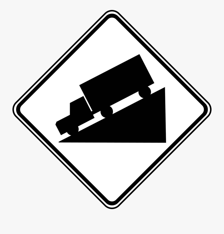 Hill Clipart Black And White W B Lg Transparent Png - Hill Signs, Transparent Clipart