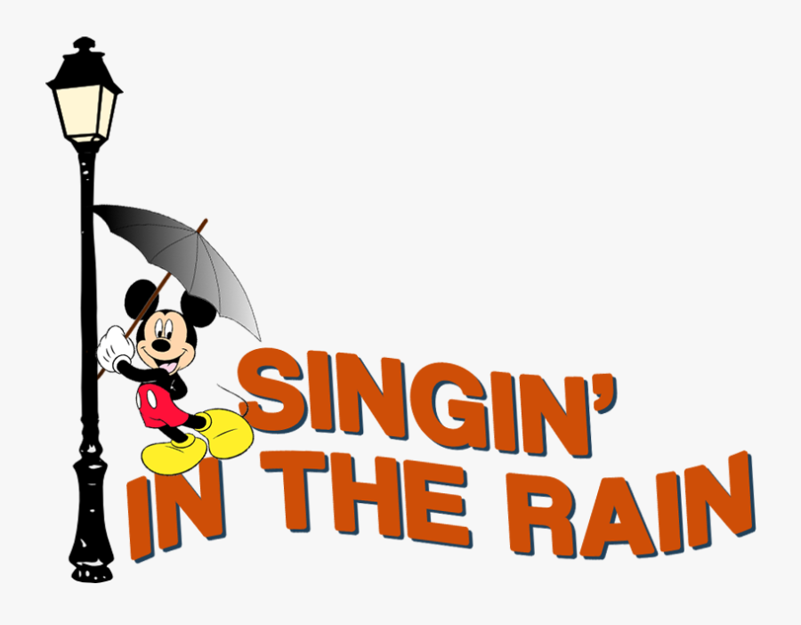 Inspired By The Singin - Raindrops Keep Falling On My Head Clipart, Transparent Clipart