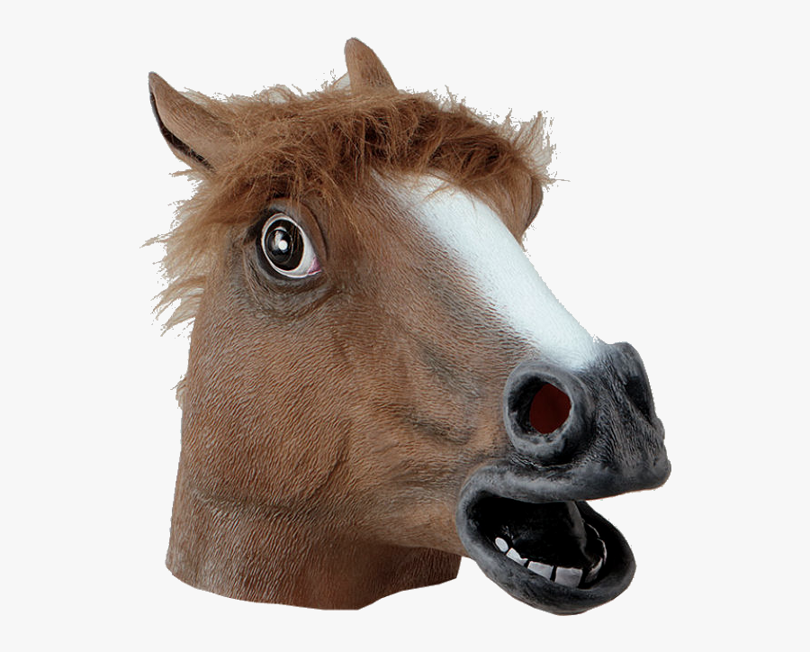 Hd Mask Brown Transparent - Horse Head Mask Png, Transparent Clipart