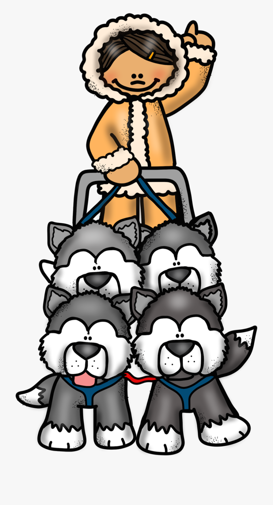 Iditarod 2015 Kicks Off Sunday And The Fivesibes Are - Dog Sled Racing Clipart, Transparent Clipart