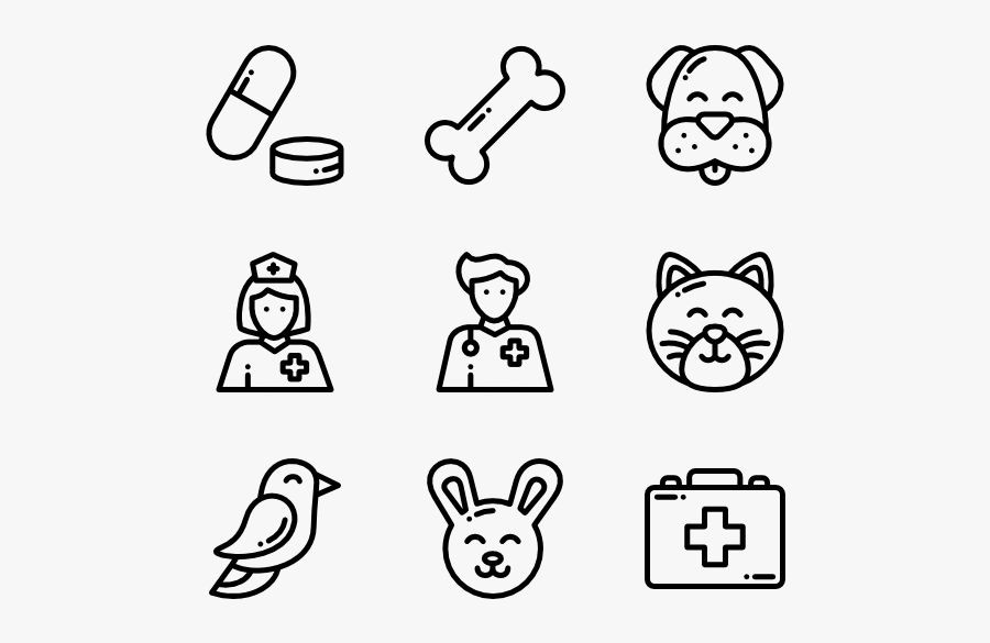 Veterinary - Algorithm Icon, Transparent Clipart