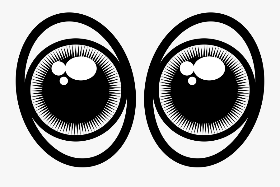 Collection Of Oval - รูป ลูก ตา การ์ตูน, Transparent Clipart