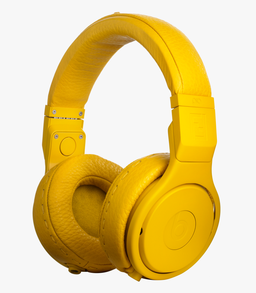 Headphones Png Headphone Png Pic Vector Clipart Psd - Yellow Beats Headphones Png, Transparent Clipart