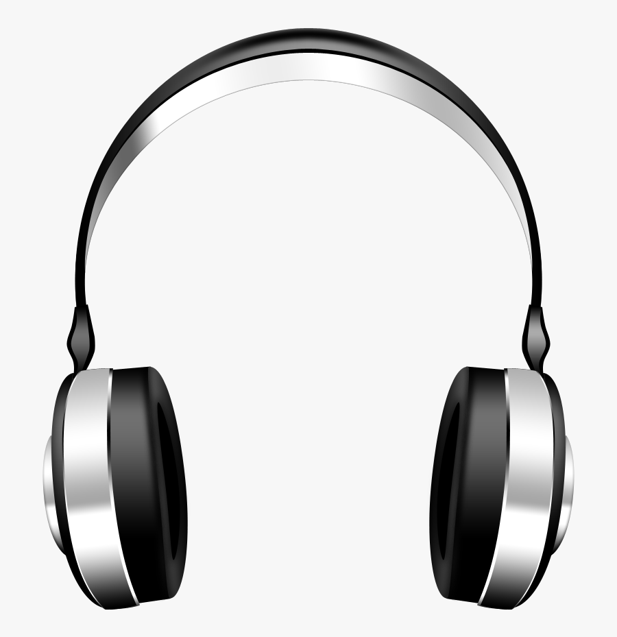 Clip Art Collection Of Free Transparent - Headphones Transparent, Transparent Clipart