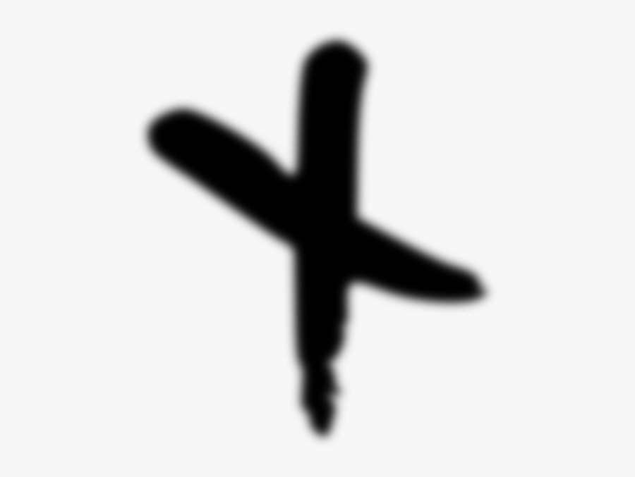 Ash Wednesday Clipart Free - Ash Cross No Background, Transparent Clipart