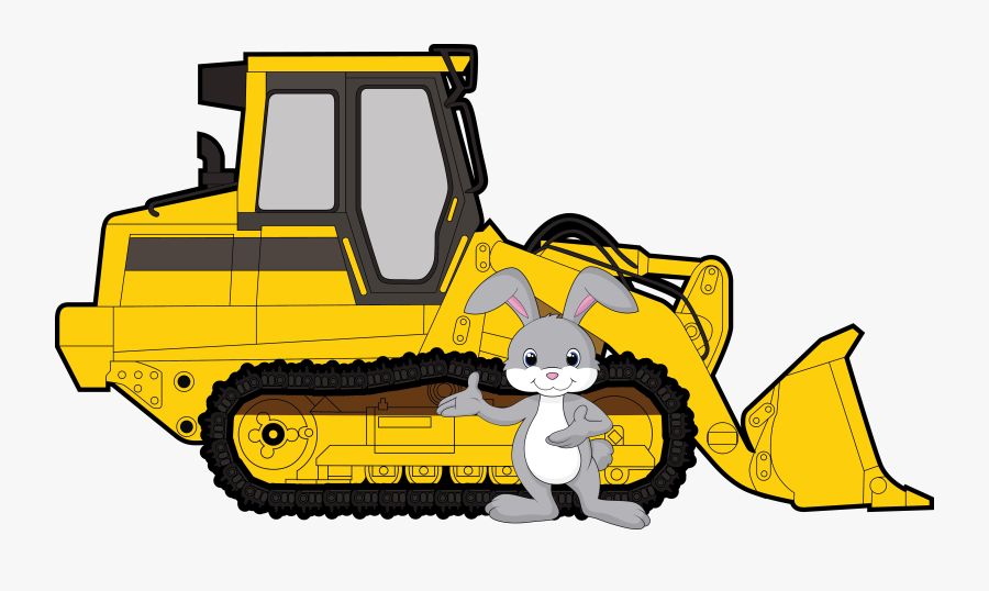 Bulldozer Clipart Library Bulldozer - Clip Art, Transparent Clipart