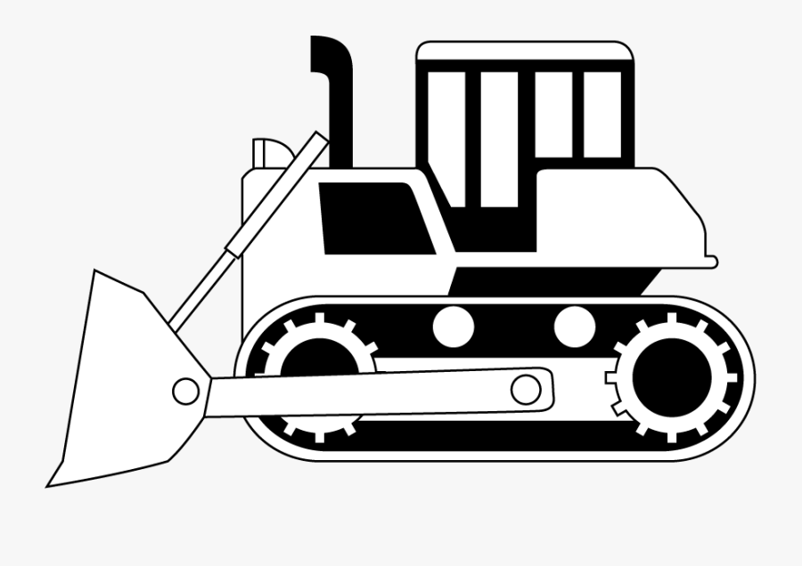 Bulldozer Heavy Machinery Architectural Engineering - Bull Dozer Clip Art, Transparent Clipart