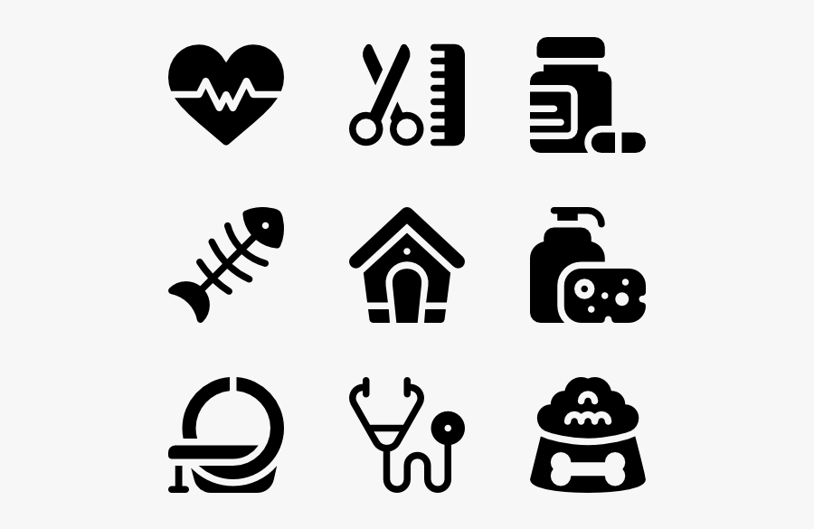 Veterinary - Knowledge Vector Icon, Transparent Clipart