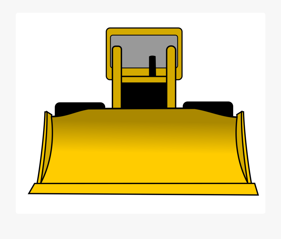 Clip Art Loader Clipart - Bulldozer, Transparent Clipart