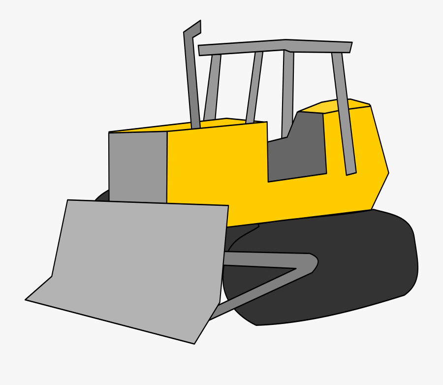Caterpillar D9 Bulldozer Excavator Heavy Machinery - Bulldozer Clipart, Transparent Clipart
