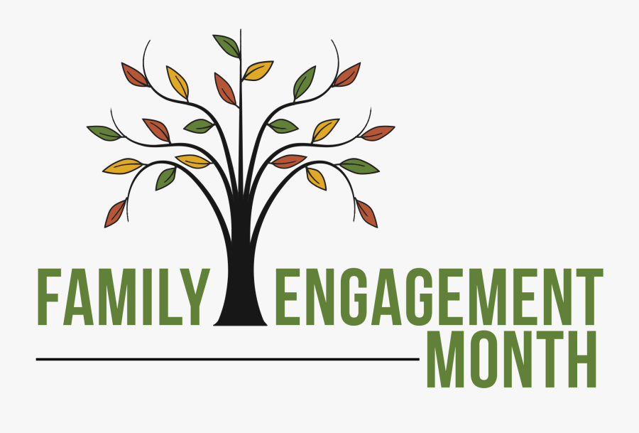 Family Engagement/parental Involvement - National Family Engagement Month, Transparent Clipart