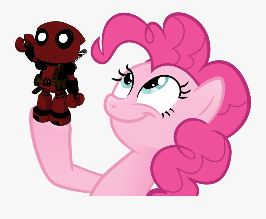 Crossover, Deadpool, Look What Pinkie Found, Megaman - Moving Animated Thank You Sign, Transparent Clipart