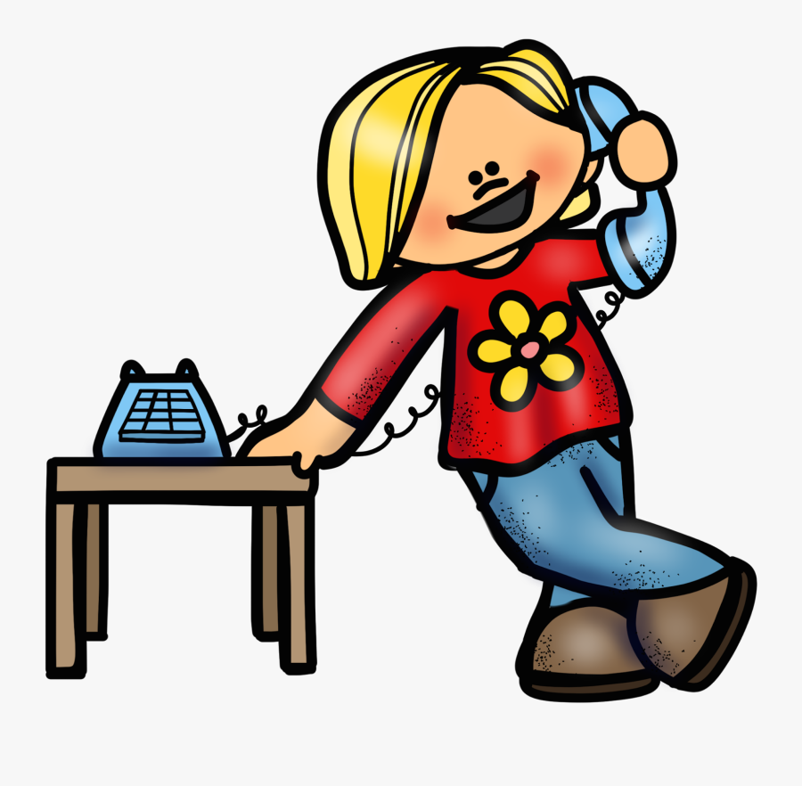 Conference Clipart Teacher Phone Call - Make A Phone Call Clipart, Transparent Clipart