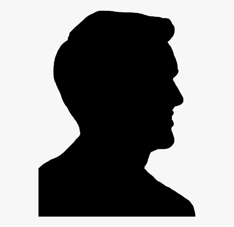 The Cool Drawings And Funny Clip Art Blog - Man Face Silhouette Png, Transparent Clipart