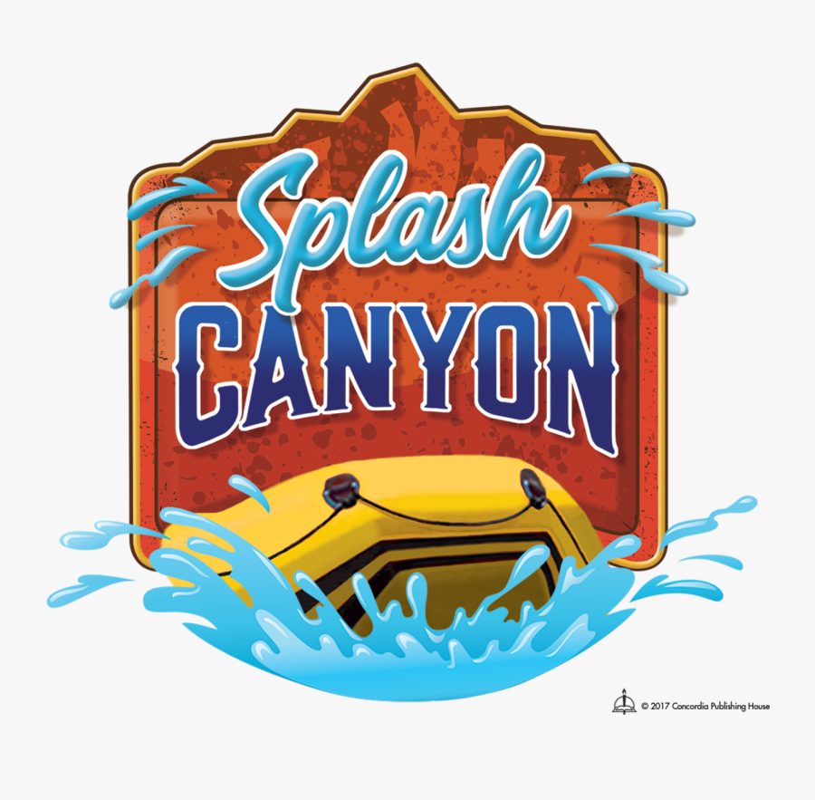 Vacation Bible School Splash Canyon, Transparent Clipart