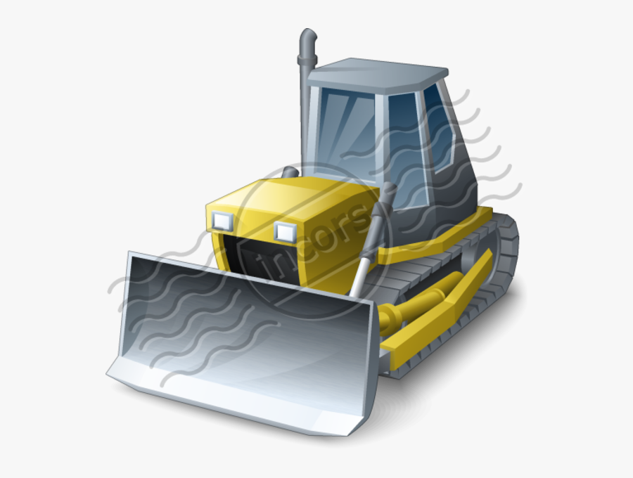 Road Roller, Transparent Clipart