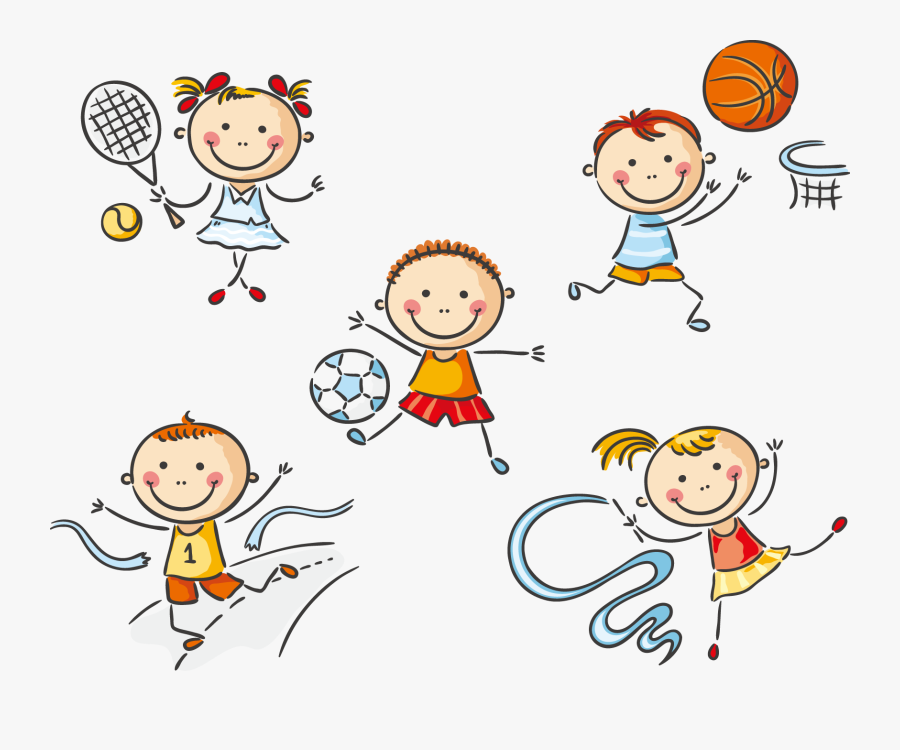 Pe Clipart Physical Need - Kids Sports Clipart Png, Transparent Clipart