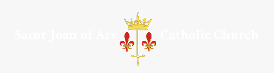 Saint Joan Of Arc Catholic Church - Cross, Transparent Clipart