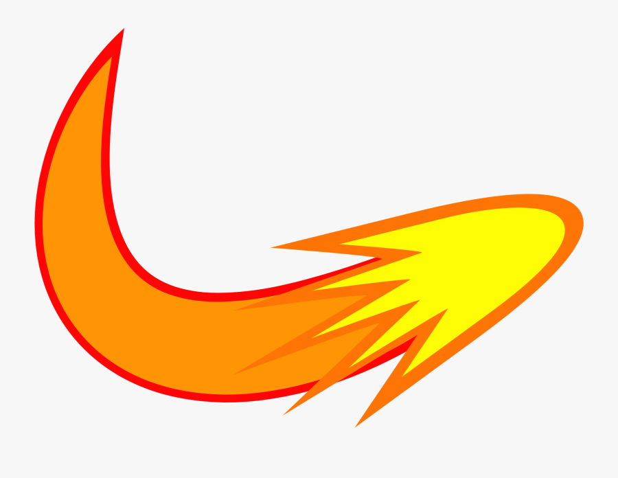 Transparent Comet Png - Mlp Cutie Mark Fuego, Transparent Clipart