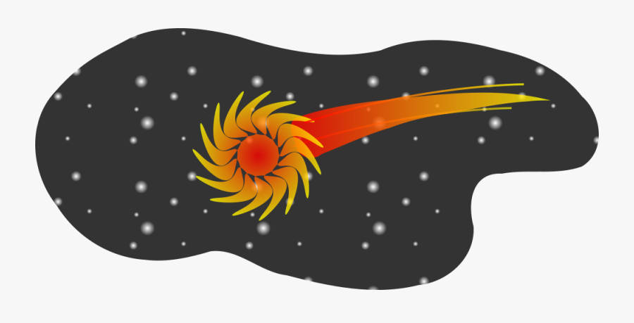 Fireball 999px - Cartoon Stars And Comets, Transparent Clipart