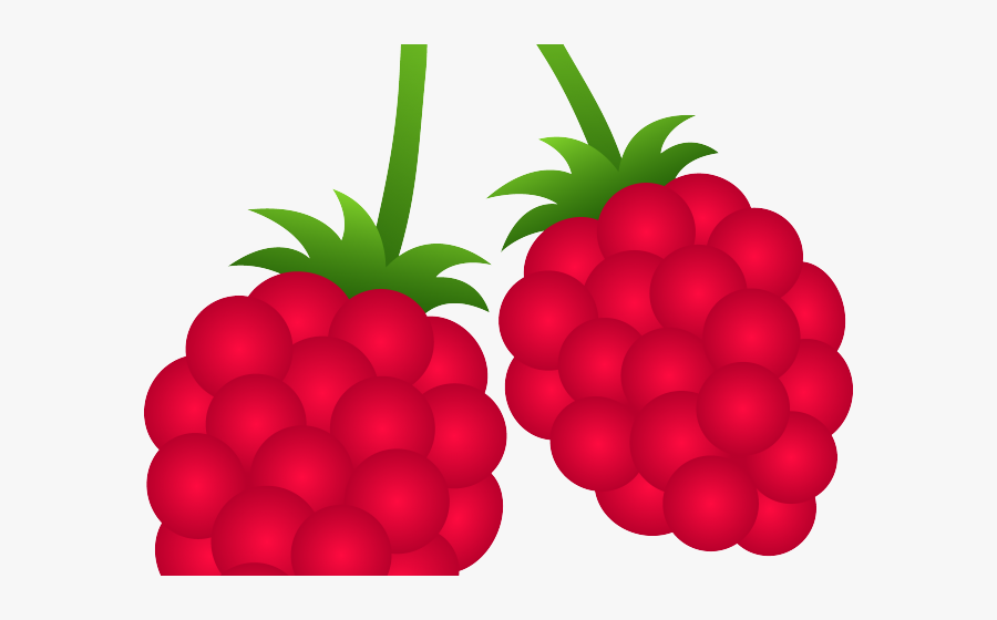 Free On Dumielauxepices Net - Clipart Raspberry, Transparent Clipart