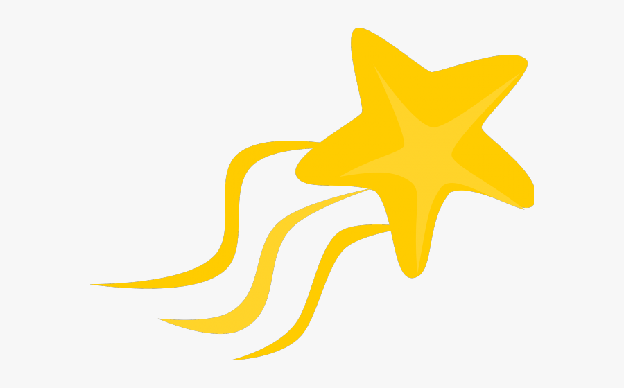 Comet Clipart Wish On Star - Star Clip Art, Transparent Clipart