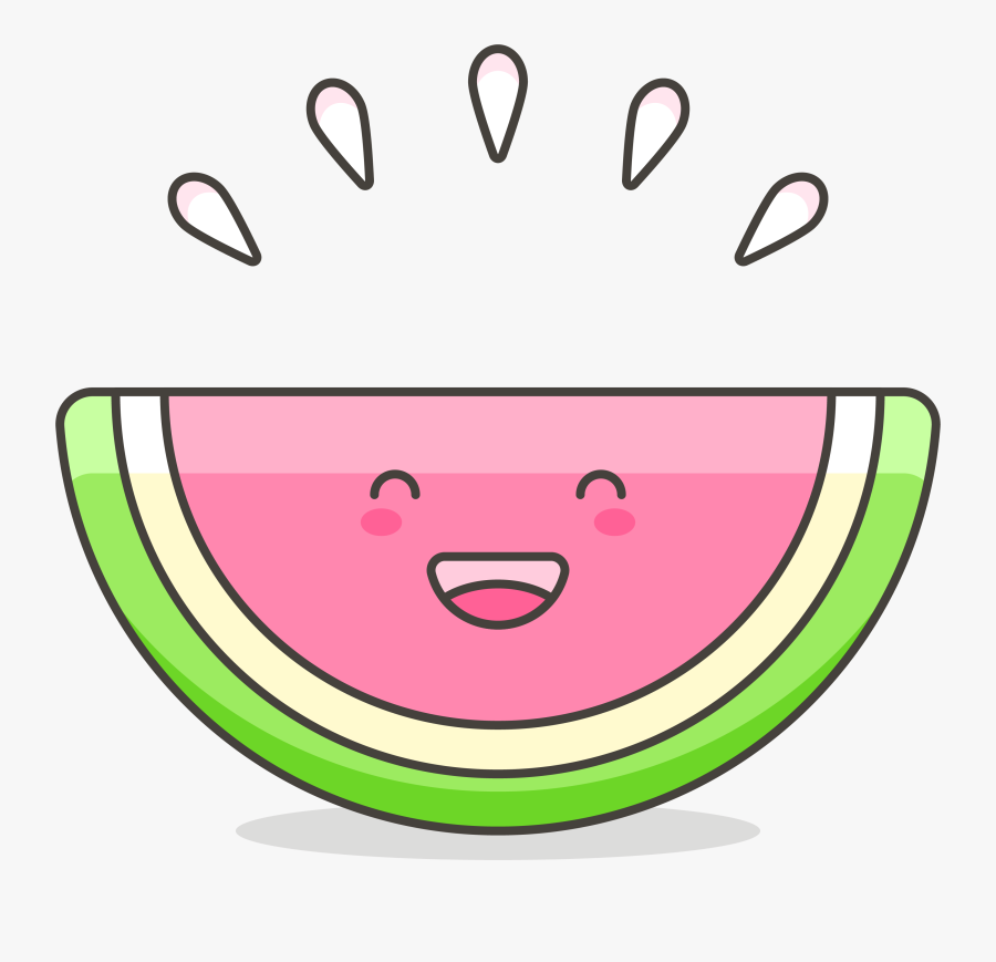 Drawing Clip Art Cartoon - Cute Watermelon Cartoons, Transparent Clipart