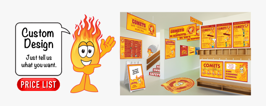 Cougar Mascots Elementary School, Transparent Clipart