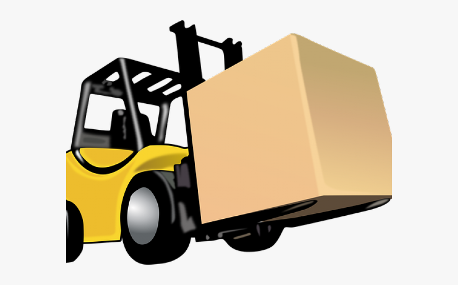 Forklift, Transparent Clipart