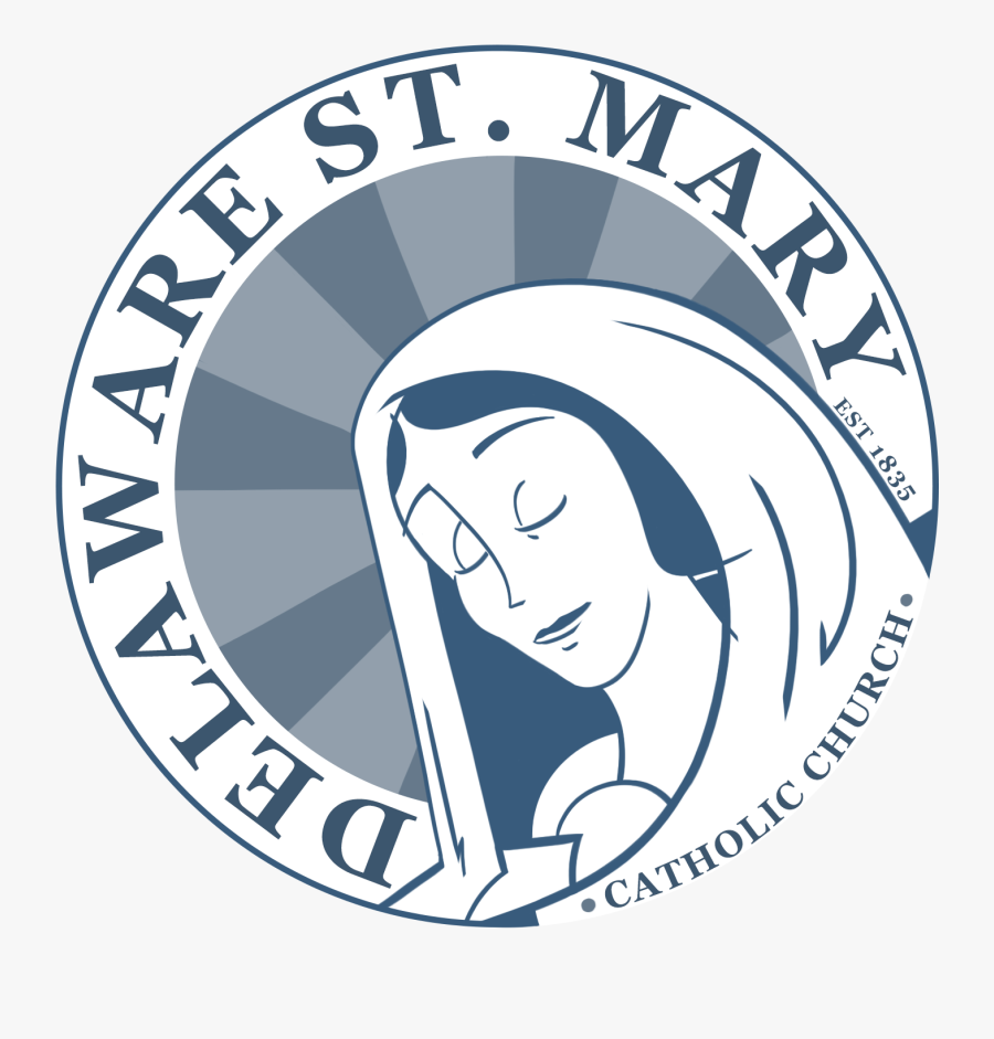 Mary Catholic Church, Delaware, Ohio - Logo For Catholic Church, Transparent Clipart