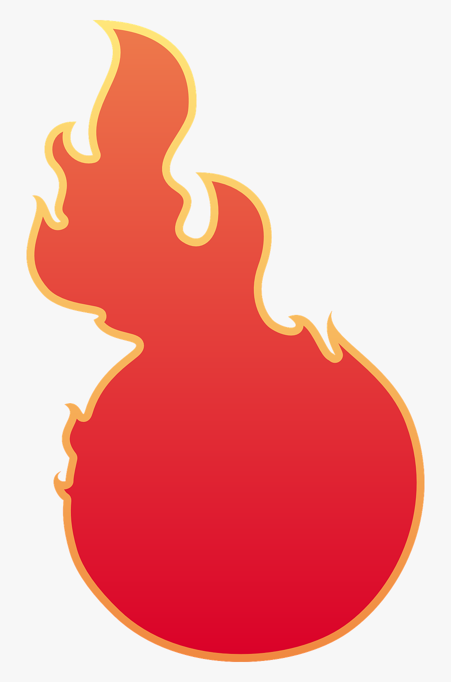 Png Bola De Fuego, Transparent Clipart