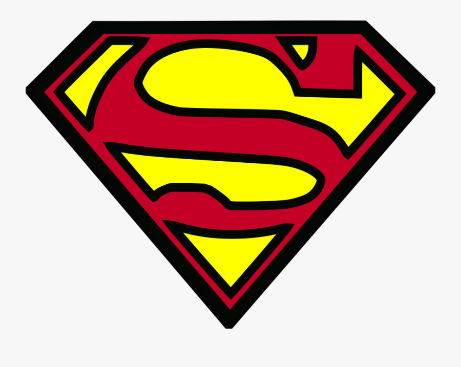 Superman Logo Png Clip Art Image - Superhero Superman Logo, Transparent Clipart