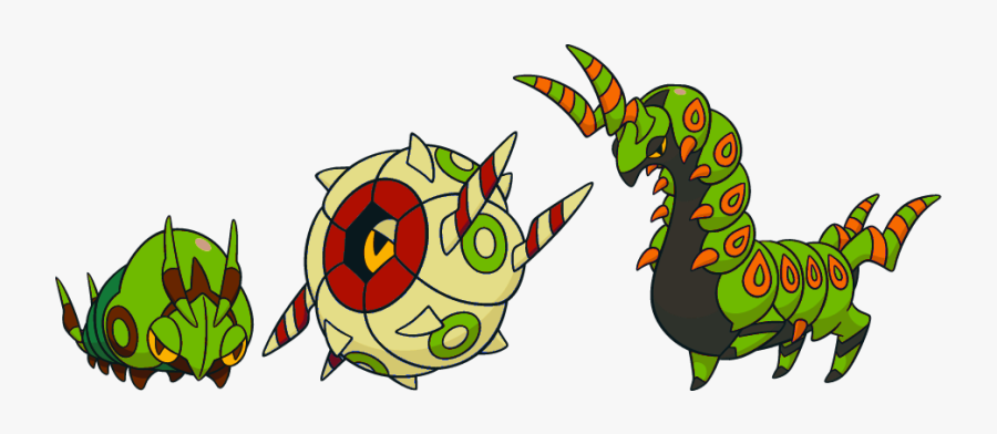 Venipede Clipart - Shiny Scolipede Dream World, Transparent Clipart