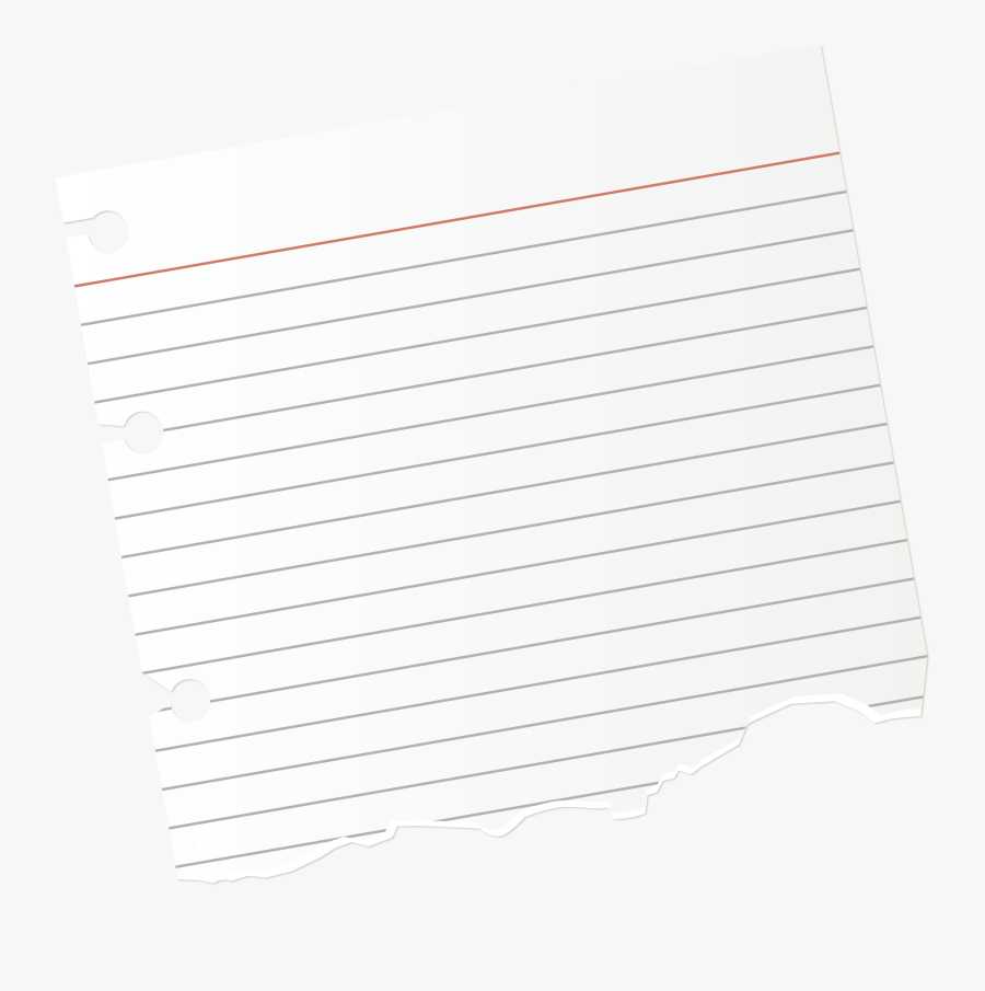 Notebook Paper Png - Ripped Notebook Paper Png, Transparent Clipart