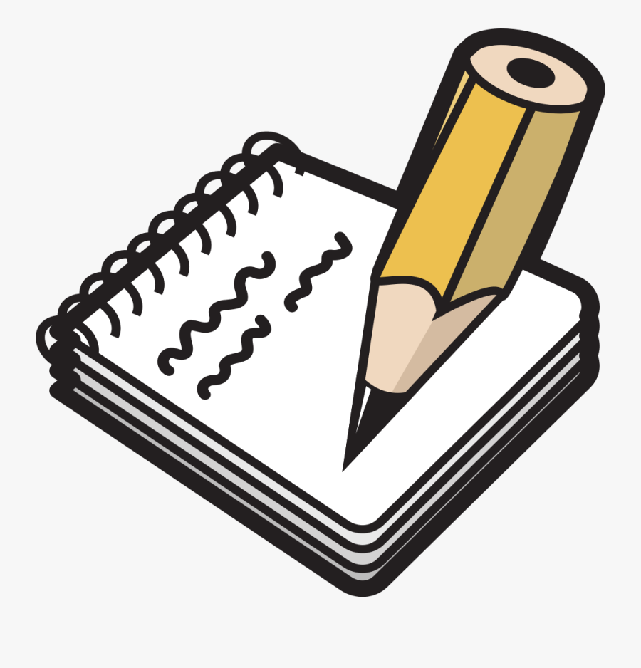 Line,notebook,paper - Clip Art Note Pad, Transparent Clipart