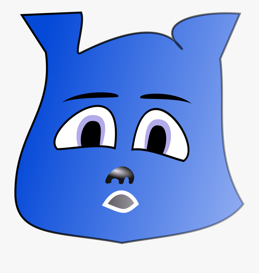 Clipart Emotion Worried - Beruang Menangis, Transparent Clipart