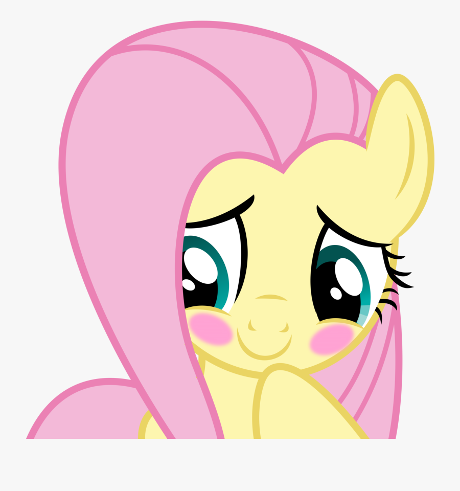 Shy Clipart - Fluttershy Little Pony Lockscreen, Transparent Clipart