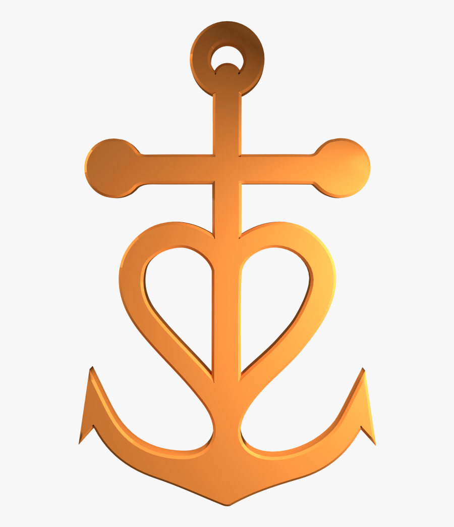 Clip Art Faith Hope And Love Anchor - Anchor Symbol Christianity, Transparent Clipart