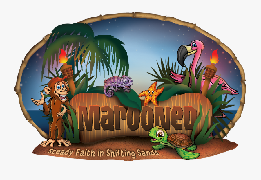 Transparent Vacation Bible School Clipart - Marooned Vacation Bible School, Transparent Clipart