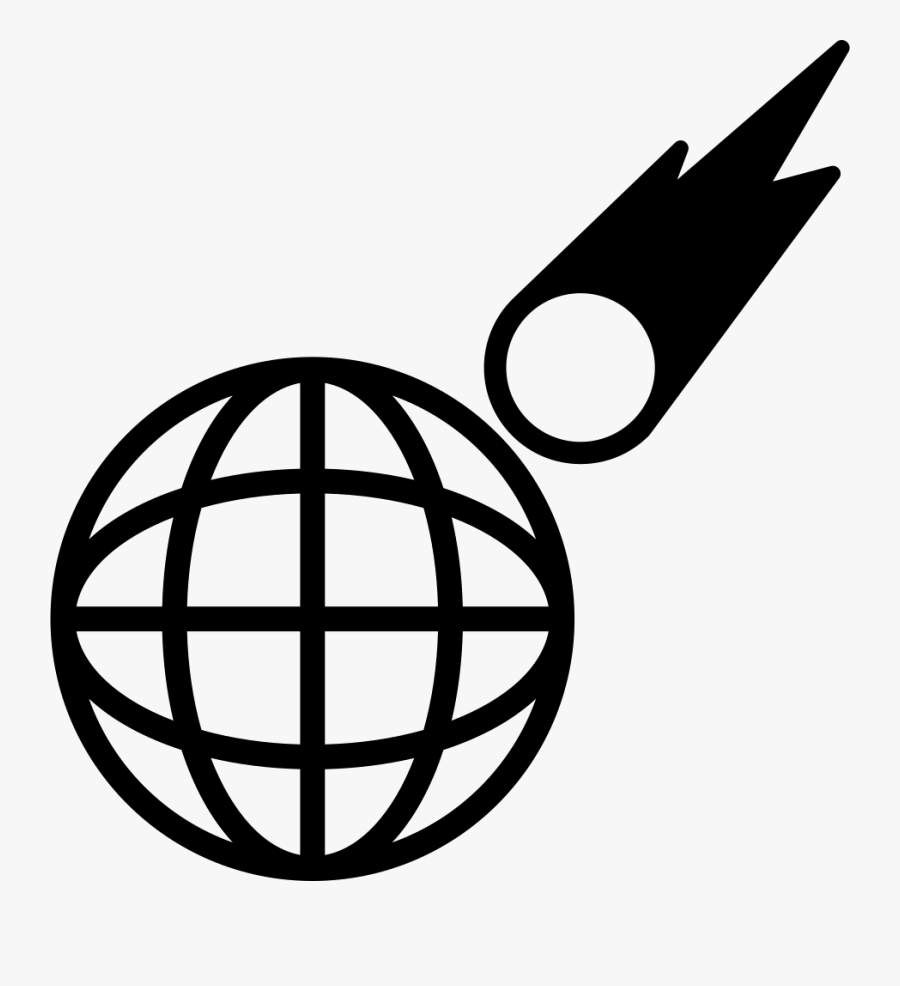 Comet To Planet Grid Svg Png Icon Free Download - Internet Icon, Transparent Clipart