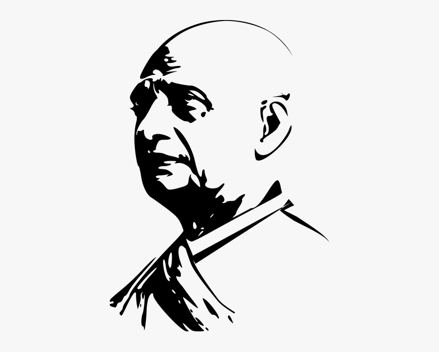 India, Indian Leader, Iron Man, Sardar Patel, Unity - Thought On Sardar Vallabhbhai Patel, Transparent Clipart