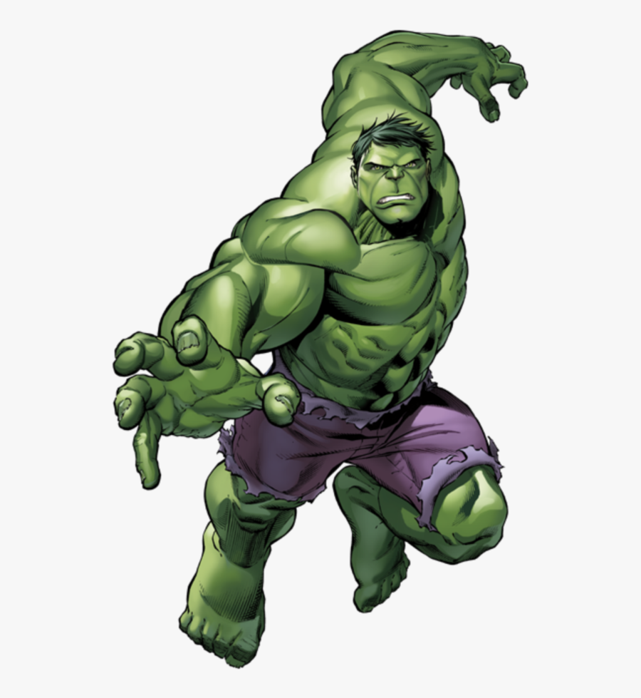 Vector Free Download Action Drawing Hulk - Comic Marvel Hulk, Transparent Clipart