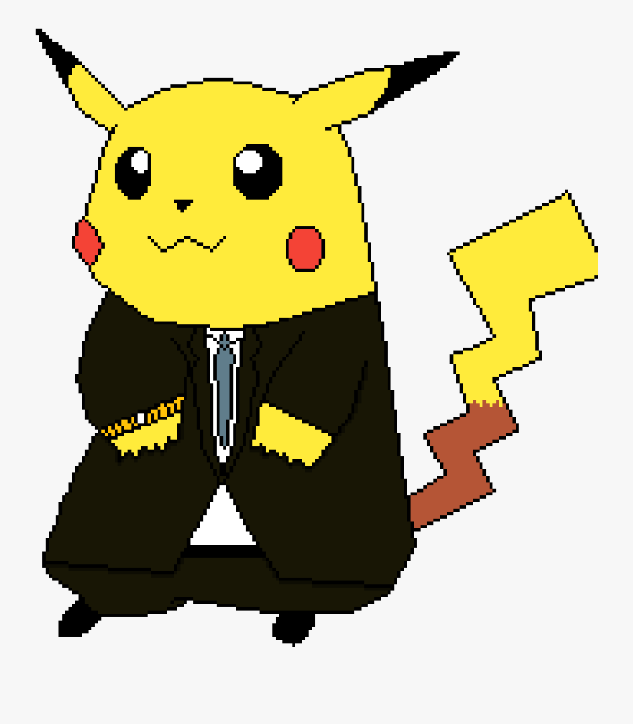Pikachu In A Tuxedo, Transparent Clipart