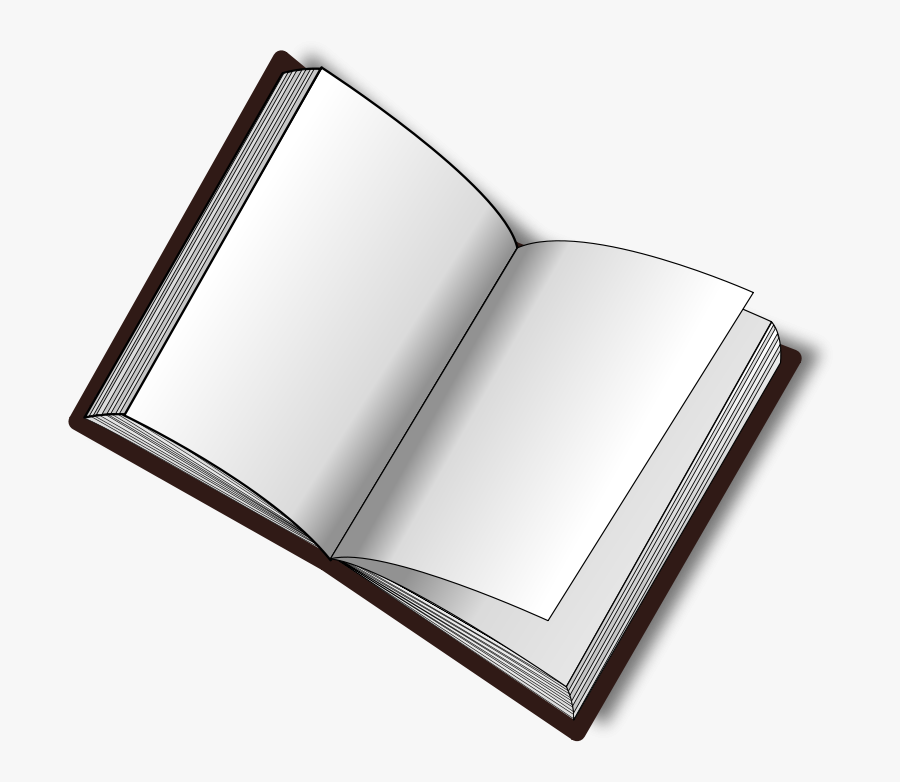 Book Clipart Stock - Open Book Transparent Background, Transparent Clipart