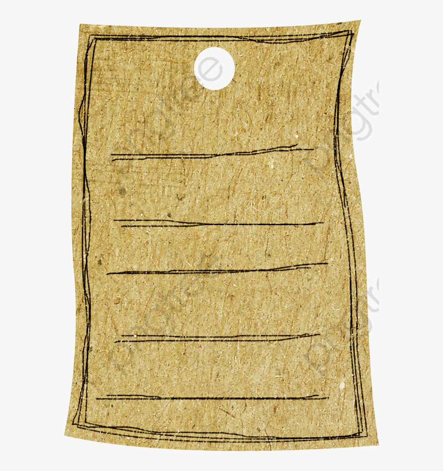 Vintage Paper Notes - Ivory, Transparent Clipart