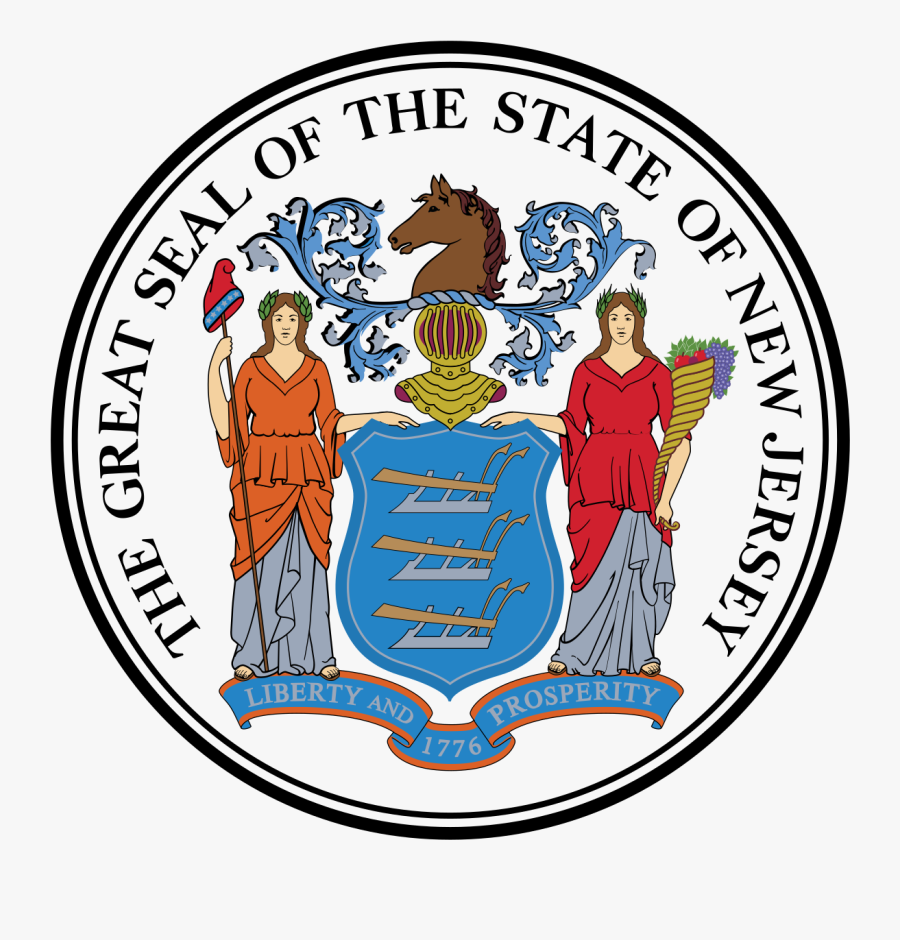 Democracy Clipart Legislative Leader - State Of New Jersey Logo, Transparent Clipart