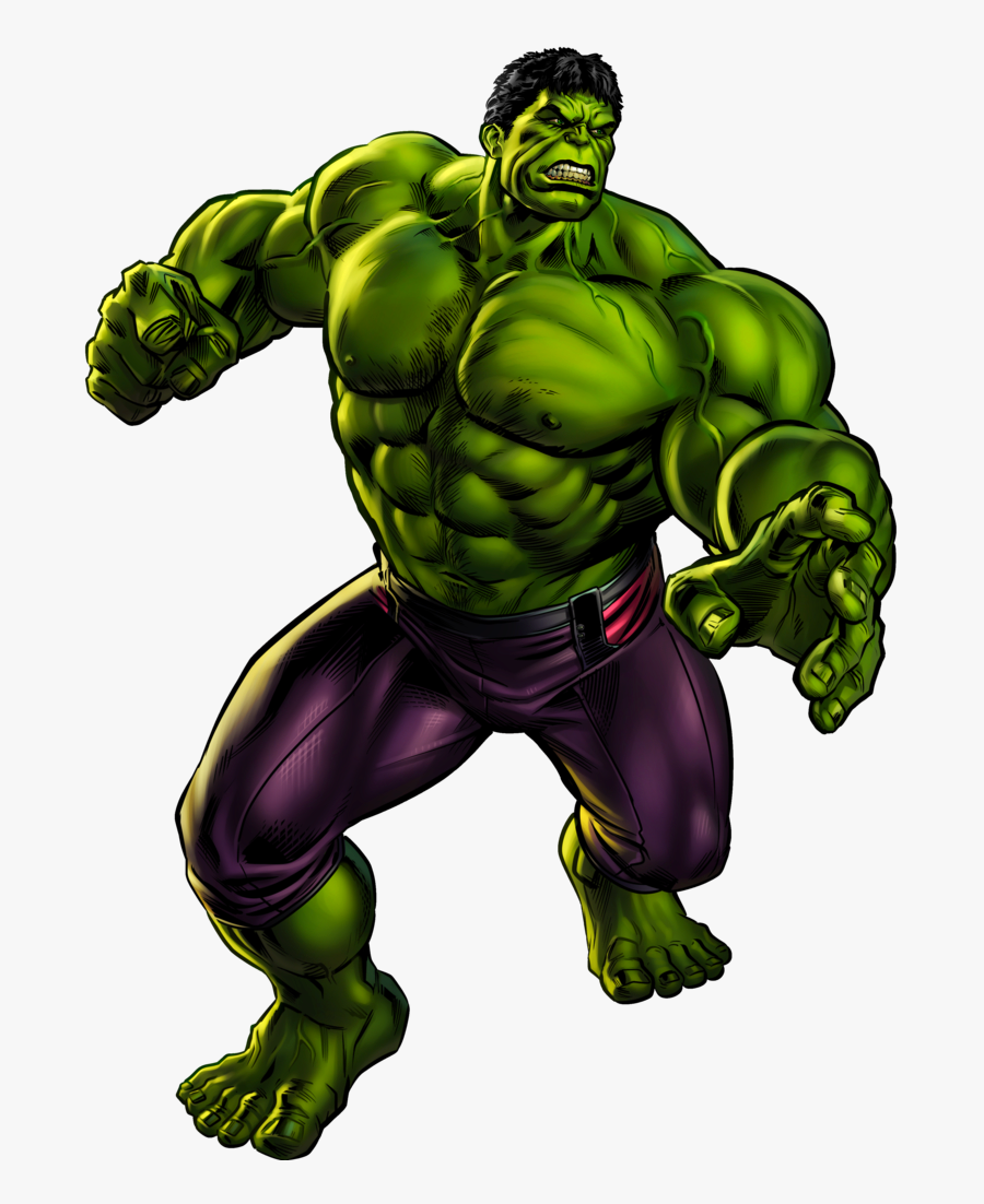 Hulk Marvel Avengers Alliance, Transparent Clipart