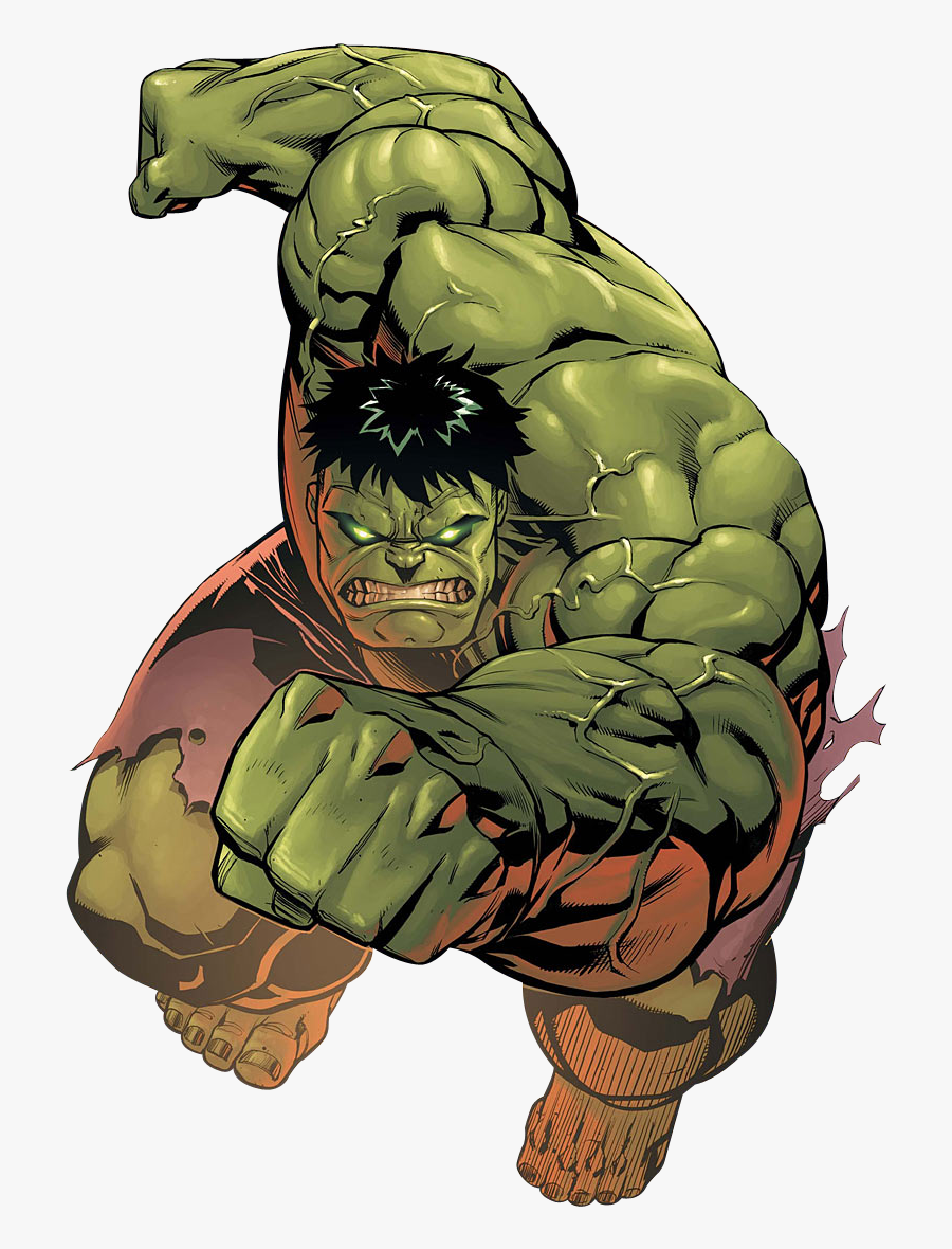 Hulk Clipart Hi Re - Incredible Hulk Comic Art, Transparent Clipart