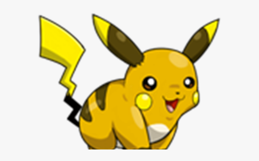Pikachu Clipart Roblox - Pokemon Raichu, Transparent Clipart