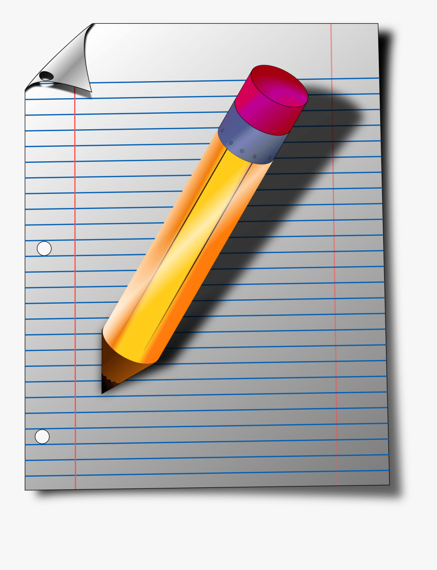 Free Clipart - Notebook And Pen Clip Art, Transparent Clipart
